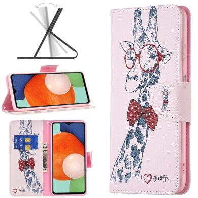 Чохол-книжка Deexe Color Wallet для Samsung Galaxy A13 (А135) - Giraffe