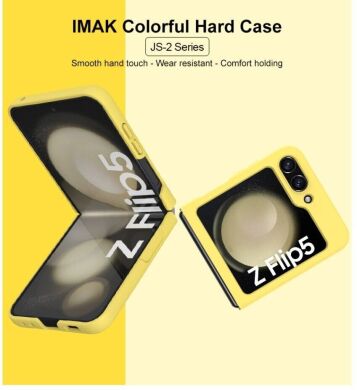 Защитный чехол IMAK JS-2 Series для Samsung Galaxy Flip 5 - White