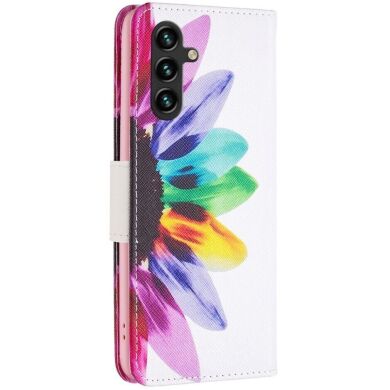 Чехол-книжка Deexe Color Wallet для Samsung Galaxy A15 (A155) - Sunflower