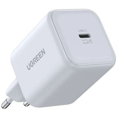 Сетевое зарядное устройство UGREEN X524 GaN 45W Type-C (65053) - White