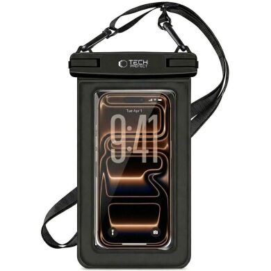 Вологозахисний чохол Tech-Protect UWC7 Universal Waterproof Case - Black