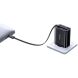 Сетевое зарядное устройство USAMS US-CC299 GaN 65W (USB + Type-C) + кабель Type-C - Black. Фото 4 из 21