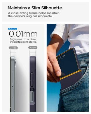 Защитный чехол Spigen Nano Pop MagFit (FF) для Samsung Galaxy Flip 8 (ACS11523) - Black