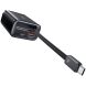 Сетевое зарядное устройство USAMS US-CC299 GaN 65W (USB + Type-C) + кабель Type-C - Black. Фото 2 из 21