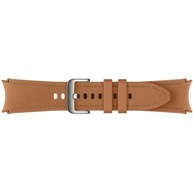 Оригинальный ремешок Hybrid Eco-Leather Band (S/M) для Samsung Galaxy Watch 4 / 4 Classic / 5 / 5 Pro / 6 / 6 Classic (ET-SHR95SDEGEU) - Camel
