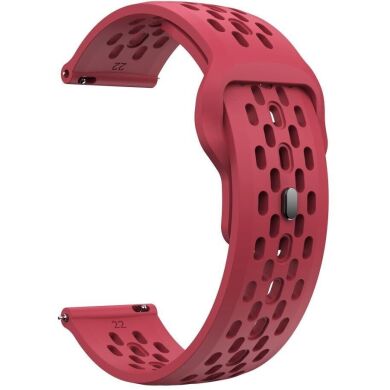 Ремінець Deexe Eclipse для годинників з шириною кріплення 18мм - Red