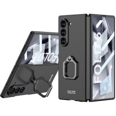 Захисний чохол GKK Ring Shell для Samsung Galaxy Fold 6 - Black