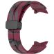 Ремешок Deexe Camo Silicone для Samsung Galaxy Watch 4 / 4 Classic / 5 / 5 Pro - Wine Red. Фото 2 из 7