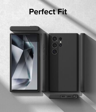 Защитный чехол Ringke Silicone Magnetic для Samsung Galaxy S24 Ultra (S928) 8809961783968 - Black