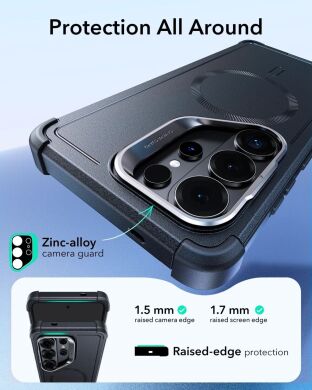 Защитный чехол ESR Cyber Tough Magnetic Case для Samsung Galaxy S26 Ultra (S948) - Blue