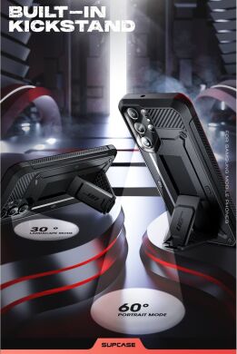 Захисний чохол Supcase Unicorn Beetle PRO Screen Protector для Samsung Galaxy S23 Ultra (S918) - Black