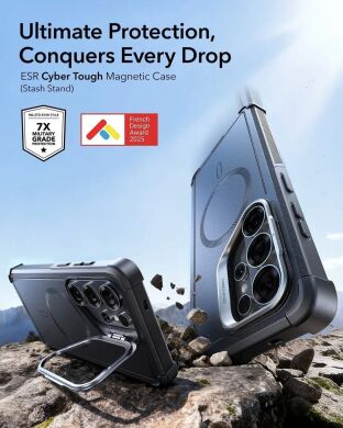 Защитный чехол ESR Cyber Tough Magnetic Case для Samsung Galaxy S26 Ultra (S948) - Blue