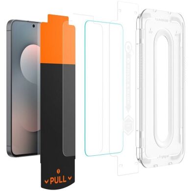 Захисне скло Spigen Glas.tR EZ Fit Pro для Samsung Galaxy S25 FE (S731) AGL10203