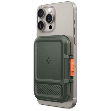 Кардхолдер Spigen (SGP) Lock Fit (MagFit) AFA08528 - Military Green