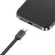 Сетевое зарядное устройство USAMS US-CC299 GaN 65W (USB + Type-C) + кабель Type-C - Black. Фото 3 из 21