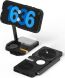 Беспроводное зарядное устройство AULUMU M01 Charging Station 4 in 1 - Black. Фото 8 из 13