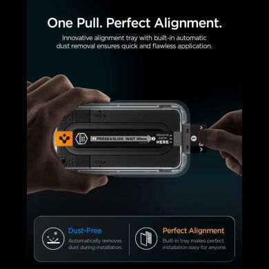 Захисне скло Spigen GLAS.tR EZ Fit Pro для Samsung Galaxy S26 FE (AGL11996)
