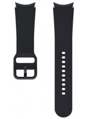 Оригинальный ремешок Sport Band (Size S/M) для Samsung Galaxy Watch 4 / 4 Classic / 5 / 5 Pro / 6 / 6 Classic (ET-SFR86SBEGRU) - Black