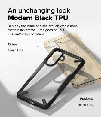 Захисний чохол Ringke Fusion X для Samsung Galaxy A36 (A366) / A56 (A566) 8800293852216 - Black
