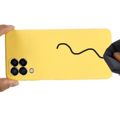 Захисний чохол Deexe Silicone Case для Samsung Galaxy M33 (M336) - Yellow