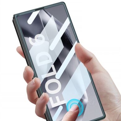 Защитный чехол GKK Ring Shell для Samsung Galaxy Fold 6 - Grey