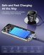 Автомобільний зарядний пристрій Baseus Enjoyment Max Retractable (90W) + кабель Type-C+Type-C (C00035507121) - Black