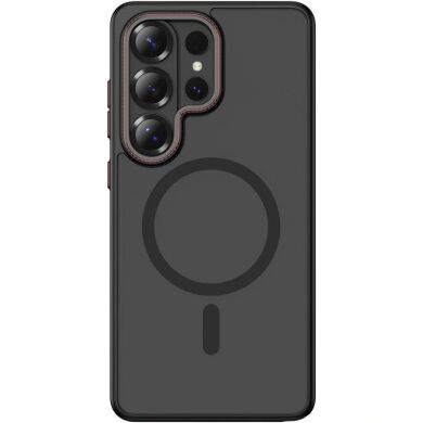 Защитный чехол Tech-Protect MagCam MagSafe для Samsung Galaxy S26 Ultra (S948) - Matte Black / Red
