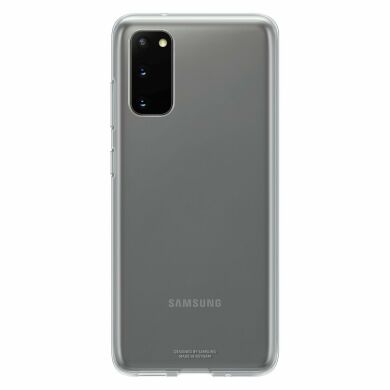 Силиконовый (TPU) чехол Clear Cover для Samsung Galaxy S20 (G980) EF-QG980TTEGRU - Transparent