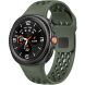 Ремешок KALEBOL Hole Design для Samsung Galaxy Watch 8 (40/44mm) / 8 Classic - Army Green. Фото 3 из 7