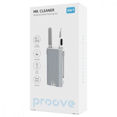 Набор для чистки гаджетов Proove Mr. Cleaner 5in1 - White