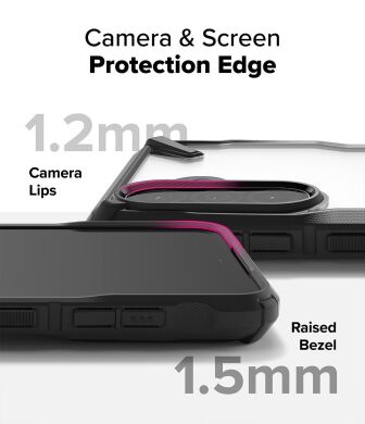 Захисний чохол Ringke Fusion X для Samsung Galaxy A36 (A366) / A56 (A566) 8800293852216 - Black