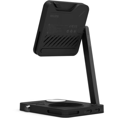 Беспроводное зарядное устройство AULUMU M01 Charging Station 4 in 1 - Black