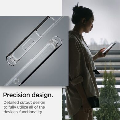 Захисний чохол Spigen (SGP) Liquid Crystal для Samsung Galaxy S22 (S901) - Crystal Clear