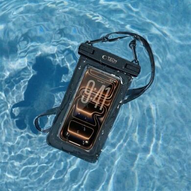 Вологозахисний чохол Tech-Protect UWC7 Universal Waterproof Case - Black