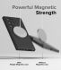 Защитный чехол Ringke Silicone Magnetic для Samsung Galaxy S24 Ultra (S928) 8809961783968 - Black. Фото 5 из 17