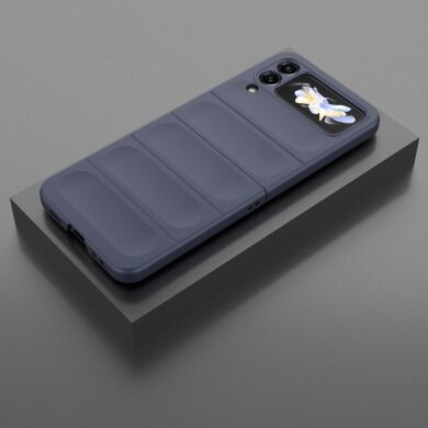 Защитный чехол Deexe Terra Case (FF) для Samsung Galaxy Flip 4 - Light Purple