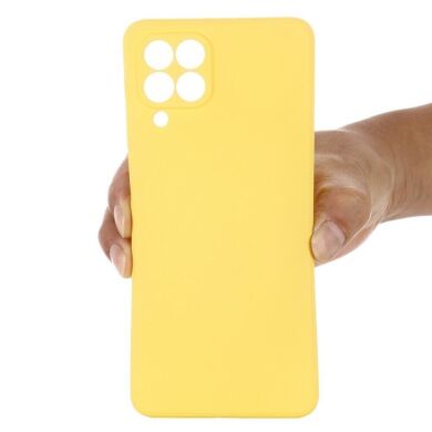 Защитный чехол Deexe Silicone Case для Samsung Galaxy M33 (M336) - Yellow