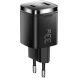 Мережевий зарядний пристрій ESSAGER Gamet 33W GaN C+U (ECT33W-GMB01-Z) - Black