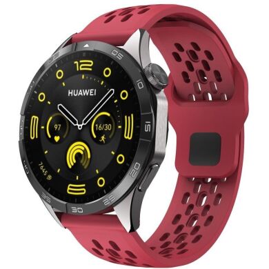 Ремінець Deexe Eclipse для годинників з шириною кріплення 18мм - Red