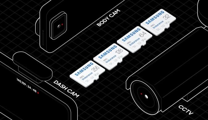 Карта памяти MicroSDXC Samsung PRO Endurance 128GB C10 UHS-I R100MB/s + адаптер (MB-MJ128KA/EU) - White