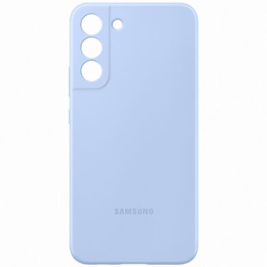 Чохол Silicone Cover для Samsung Galaxy S22 Plus (S906) EF-PS906TLEGRU - Artic Blue