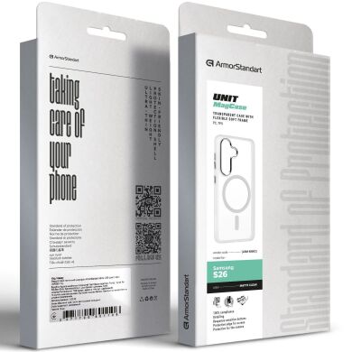 Защитный чехол ArmorStandart Unit MagSafe для Samsung Galaxy S26 (S942) - Matte Clear
