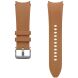 Оригинальный ремешок Hybrid Eco-Leather Band (S/M) для Samsung Galaxy Watch 4 / 4 Classic / 5 / 5 Pro / 6 / 6 Classic (ET-SHR95SDEGEU) - Camel. Фото 1 из 4