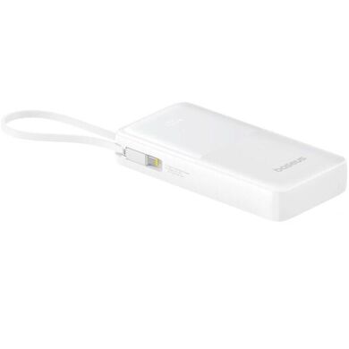 Внешний аккумулятор Baseus Bipow 2 (20W) 20000mAh + кабель Type-C (P10077101213-01) - White