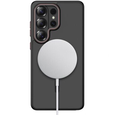 Защитный чехол Tech-Protect MagCam MagSafe для Samsung Galaxy S26 Ultra (S948) - Matte Black / Red