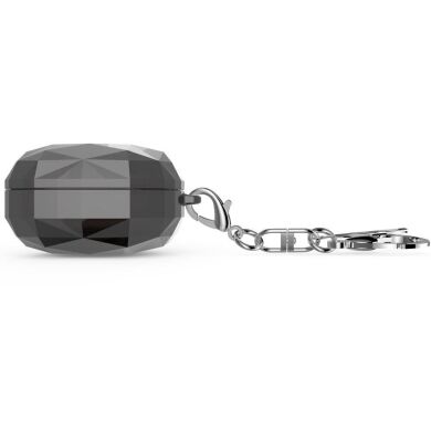 Захисний чохол Deexe Diamond Case для Samsung Galaxy Buds Live / Buds Pro / Buds 2 / Buds 2 Pro / Buds FE - Transparent Black
