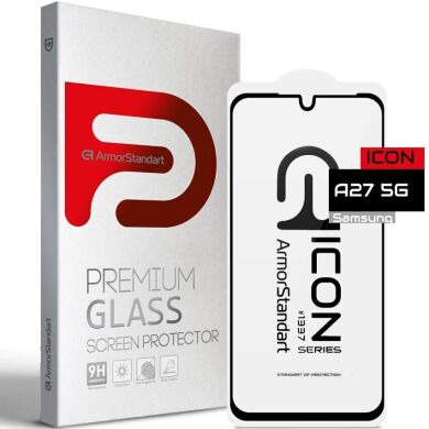 Защитное стекло ArmorStandart Icon 5D для Samsung Galaxy A27 (A276) - Black