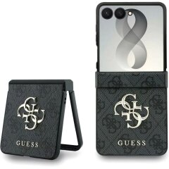Защитный чехол Guess Big 4G Logo для Samsung Galaxy Flip 8 (GUHCZF84GMGGR) - Black