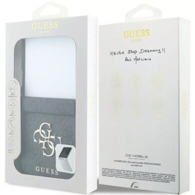 Защитный чехол Guess Big 4G Logo для Samsung Galaxy Flip 8 (GUHCZF84GMGGR) - Black
