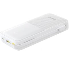 Внешний аккумулятор Baseus Bipow 2 (20W) 20000mAh + кабель Type-C (P10077101213-01) - White